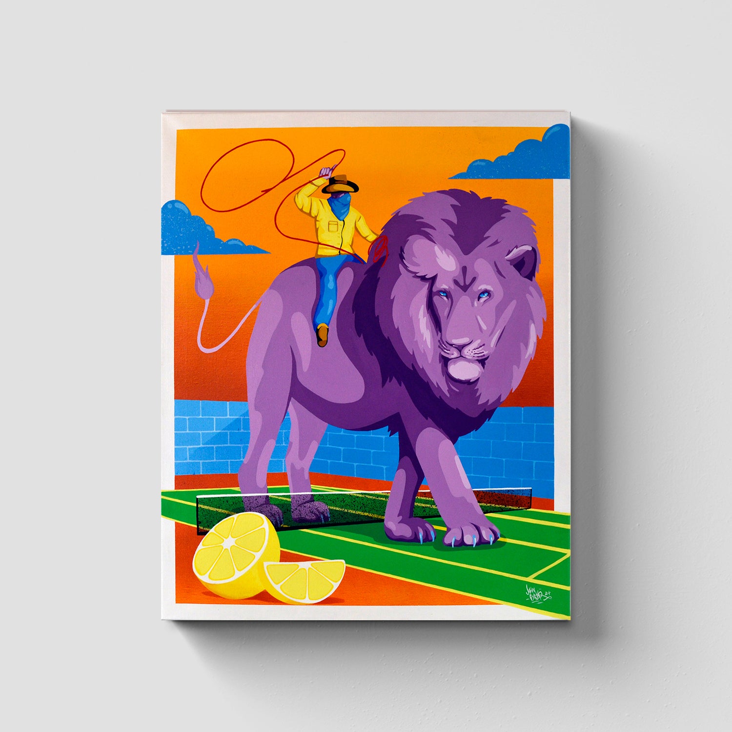 Courtside - Original, John Beijer