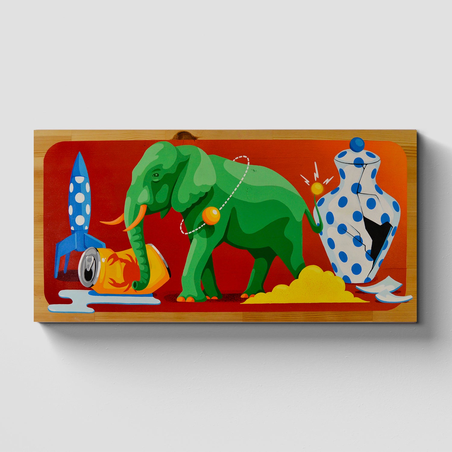 Elephant in the room - Original, John Beijer
