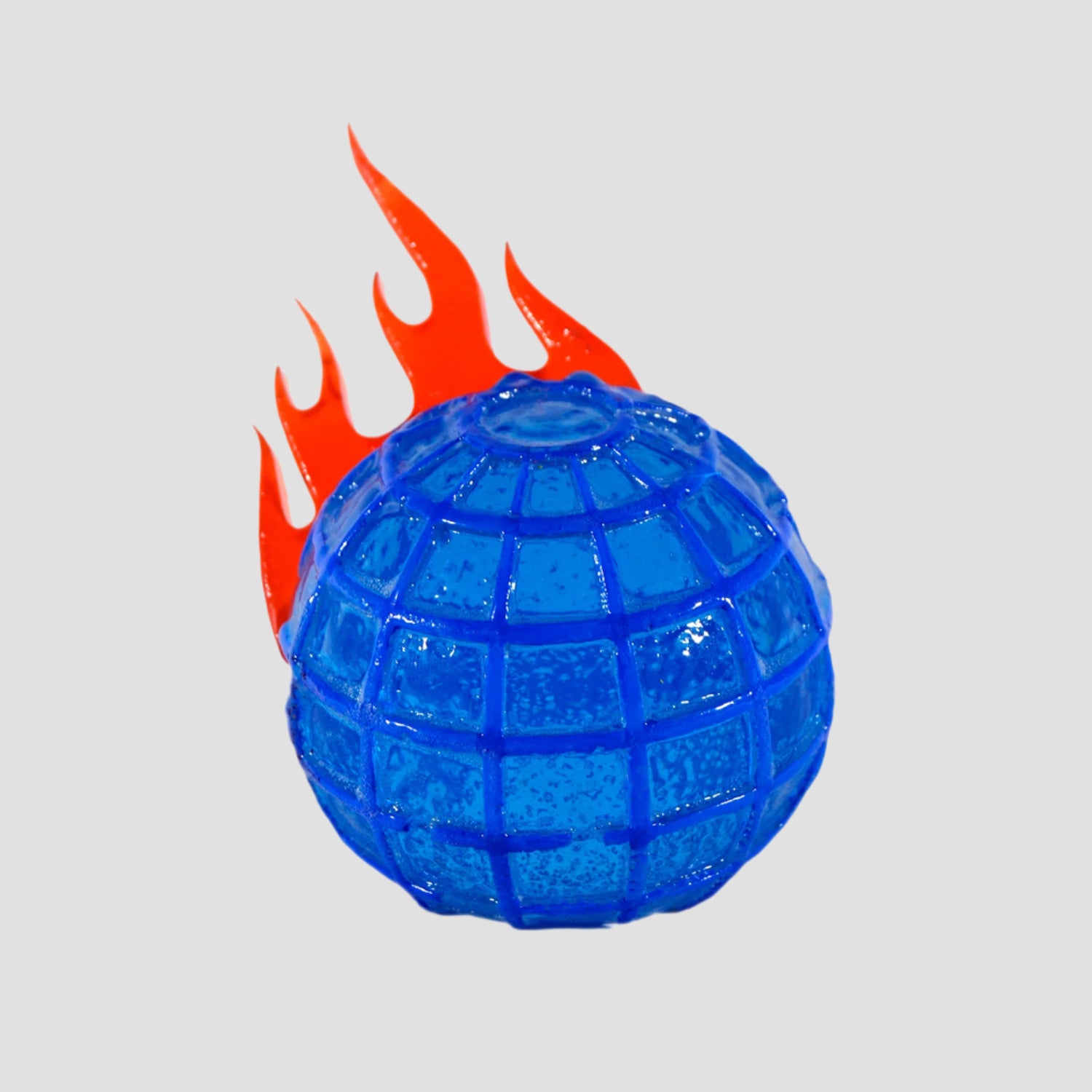 Globe Blue Red  - Original, John Beijer