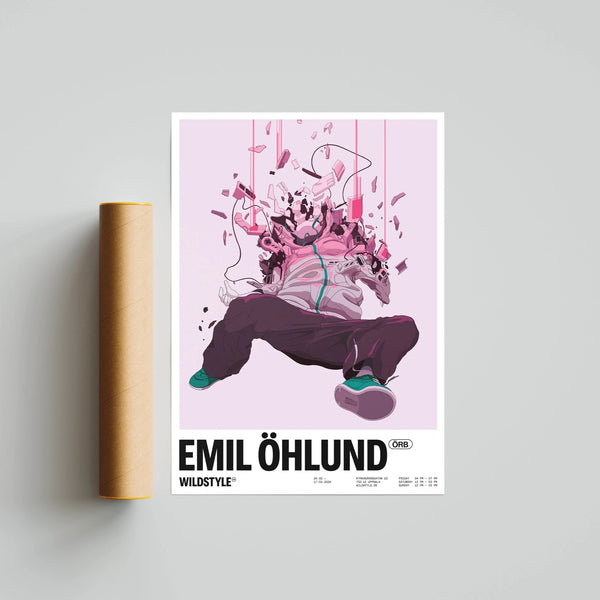 Emil Öhlund — Possessed by Possessions, Poster, available from Wildstyle Gallery