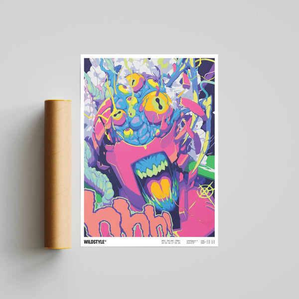 Emil Öhlund — Birthday Cake (Epitome), Poster, available from Wildstyle Gallery