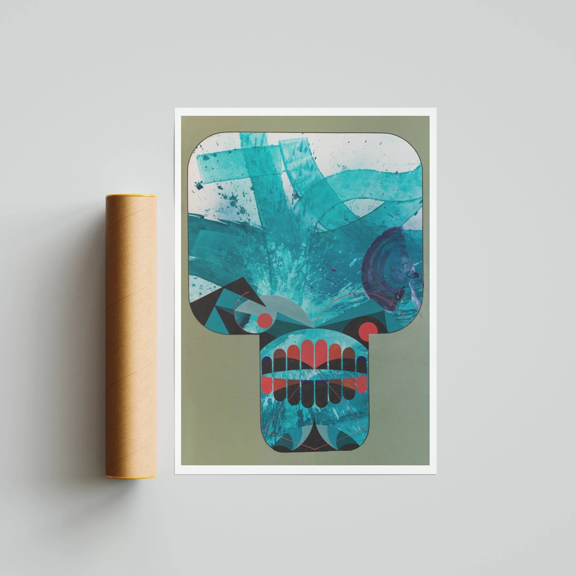 Red Eye Blue - Print