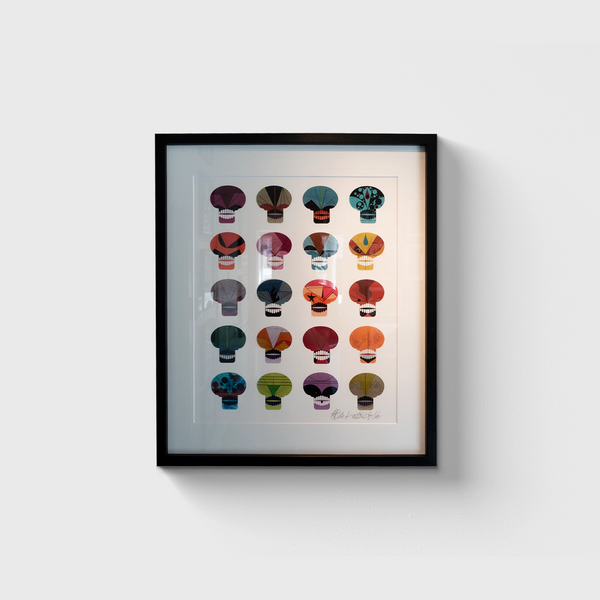 Ola Kalnins — Skulltastic Queendom, artwork available from Wildstyle Gallery