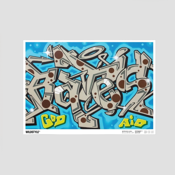 BATES — Copsa, Poster, available from Wildstyle Gallery