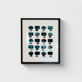 Blue Skull Orchestra - Print