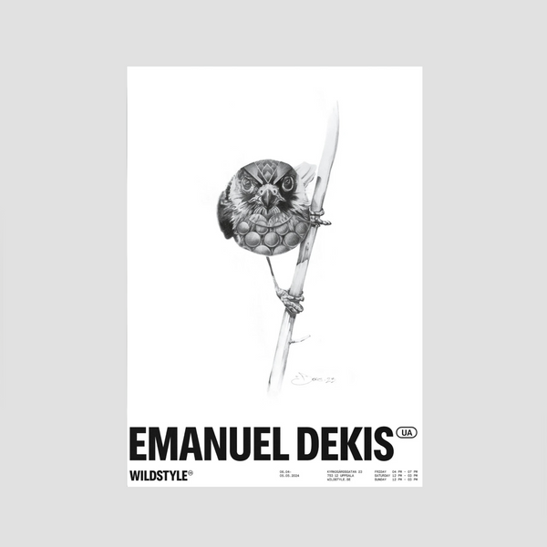 Emanuel Dekis — Falco Vimen, Poster, available from Wildstyle Gallery