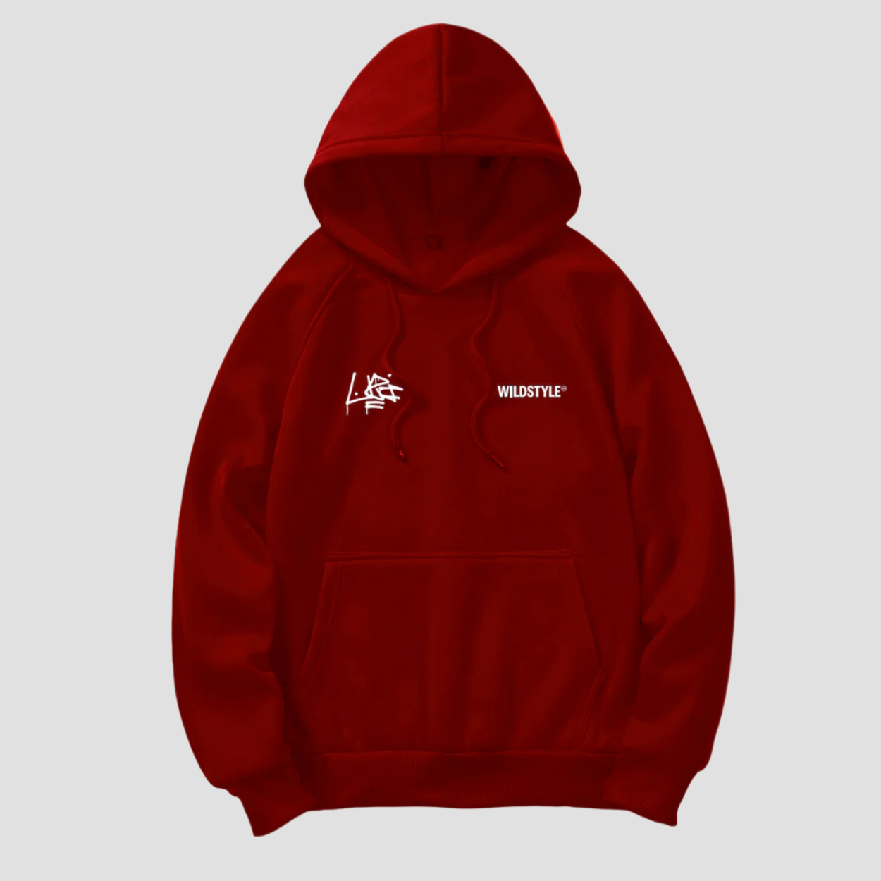 Hoodie WS x UZI Red
