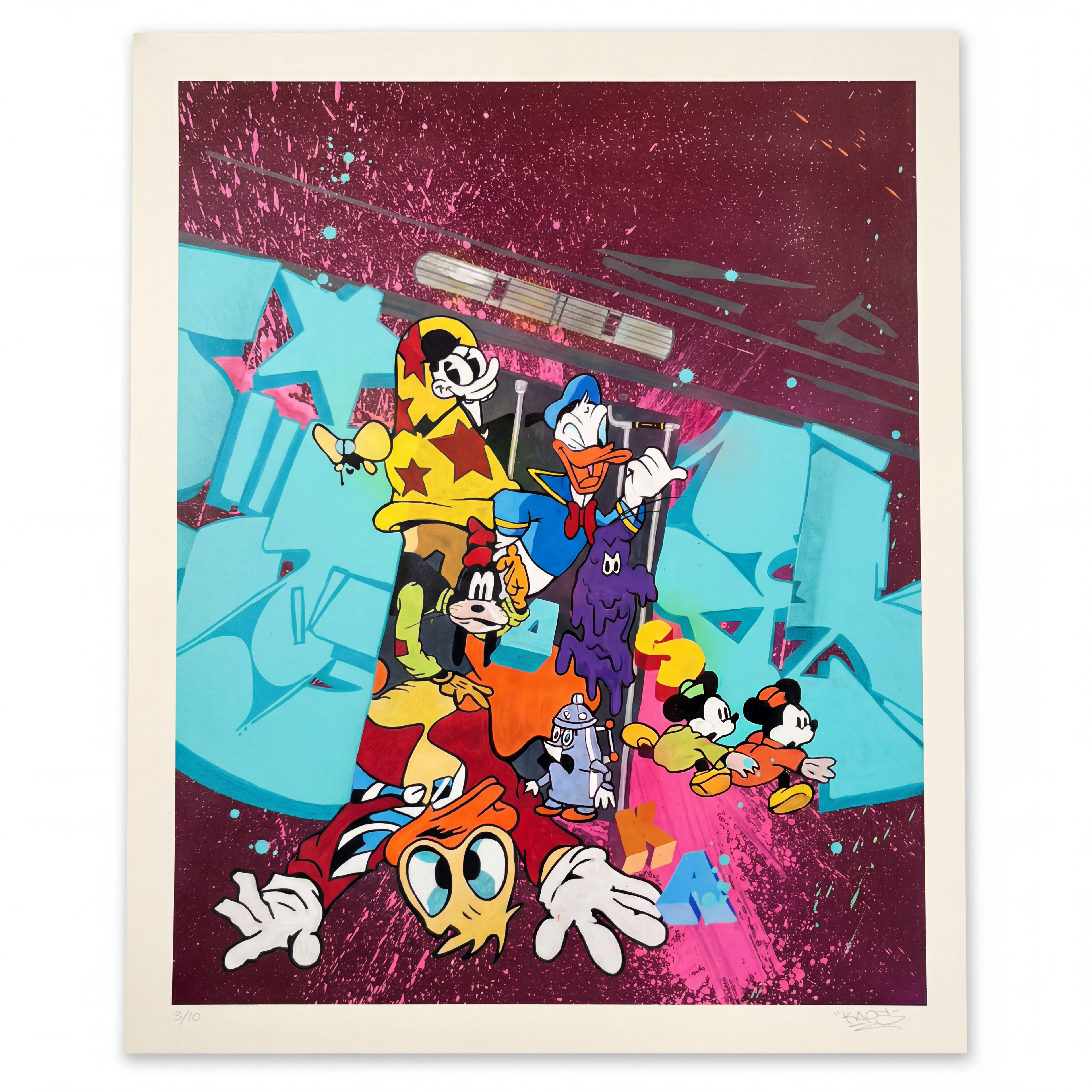 KAOS, "Pendelkaos", Limited Edition Print