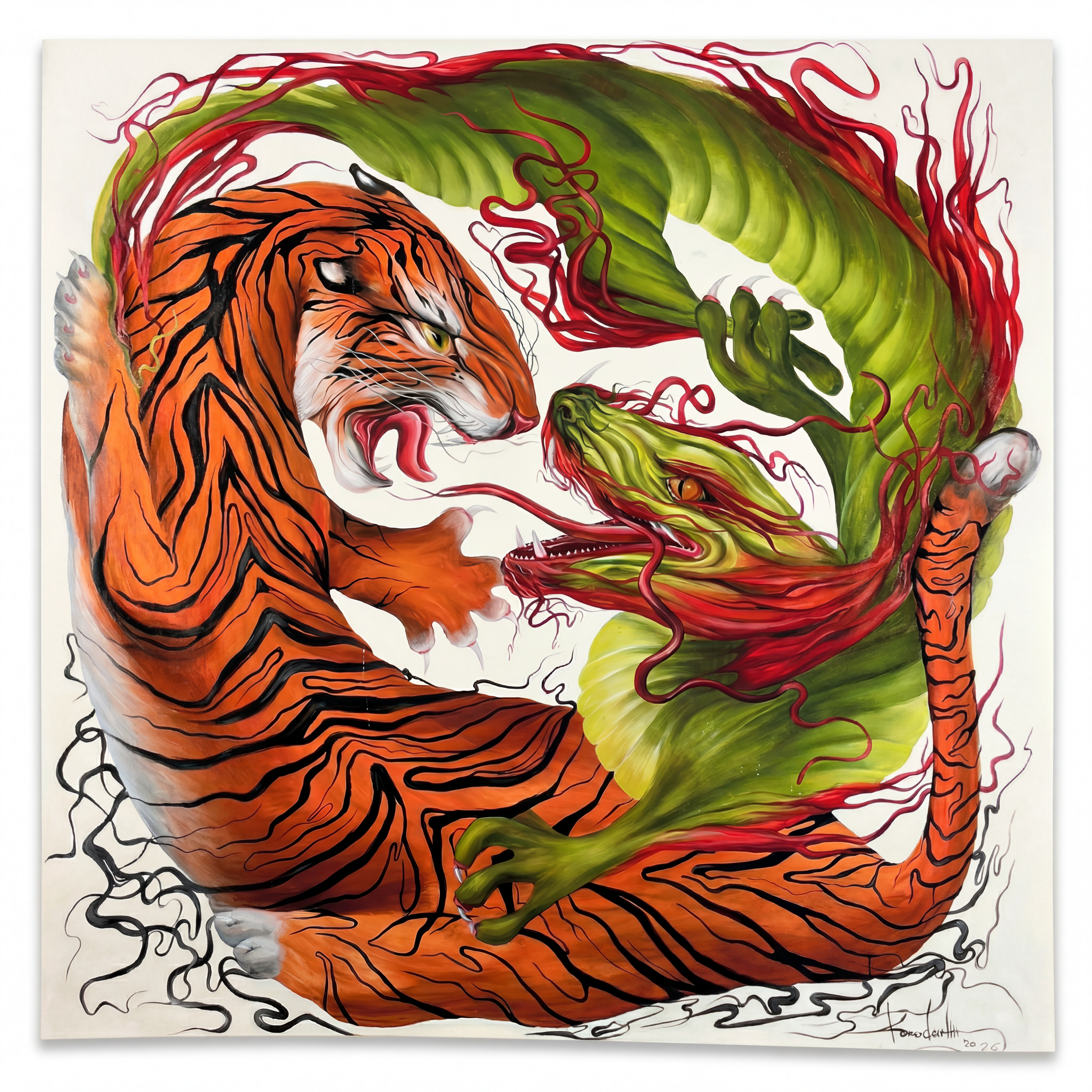 Kateryna Komendant, "Yin Yang", Limited Edition Print