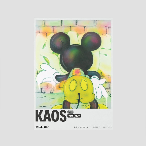 KAOS — Mickey, artwork available from Wildstyle Gallery