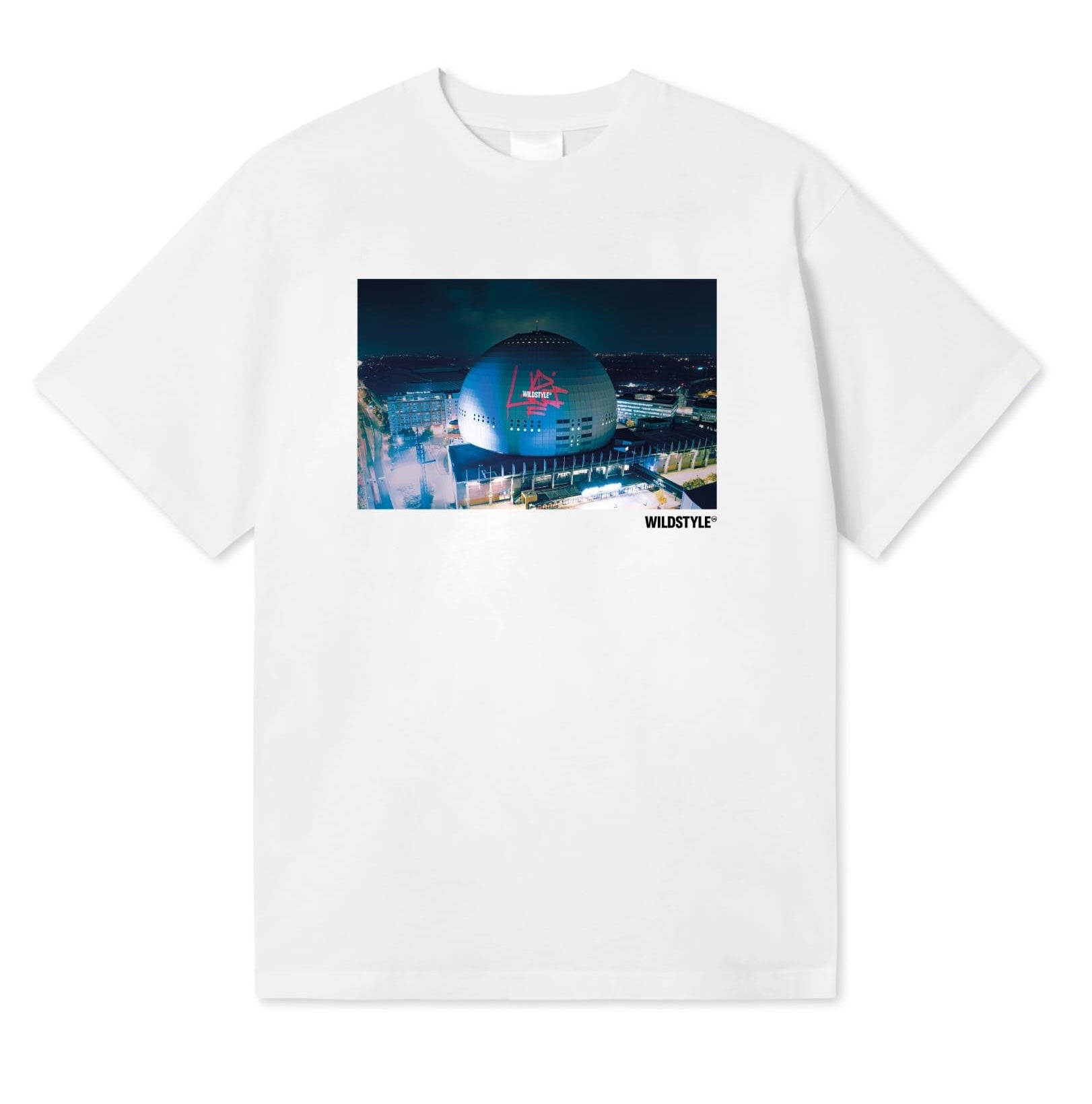 Tee WS x UZI Globe White