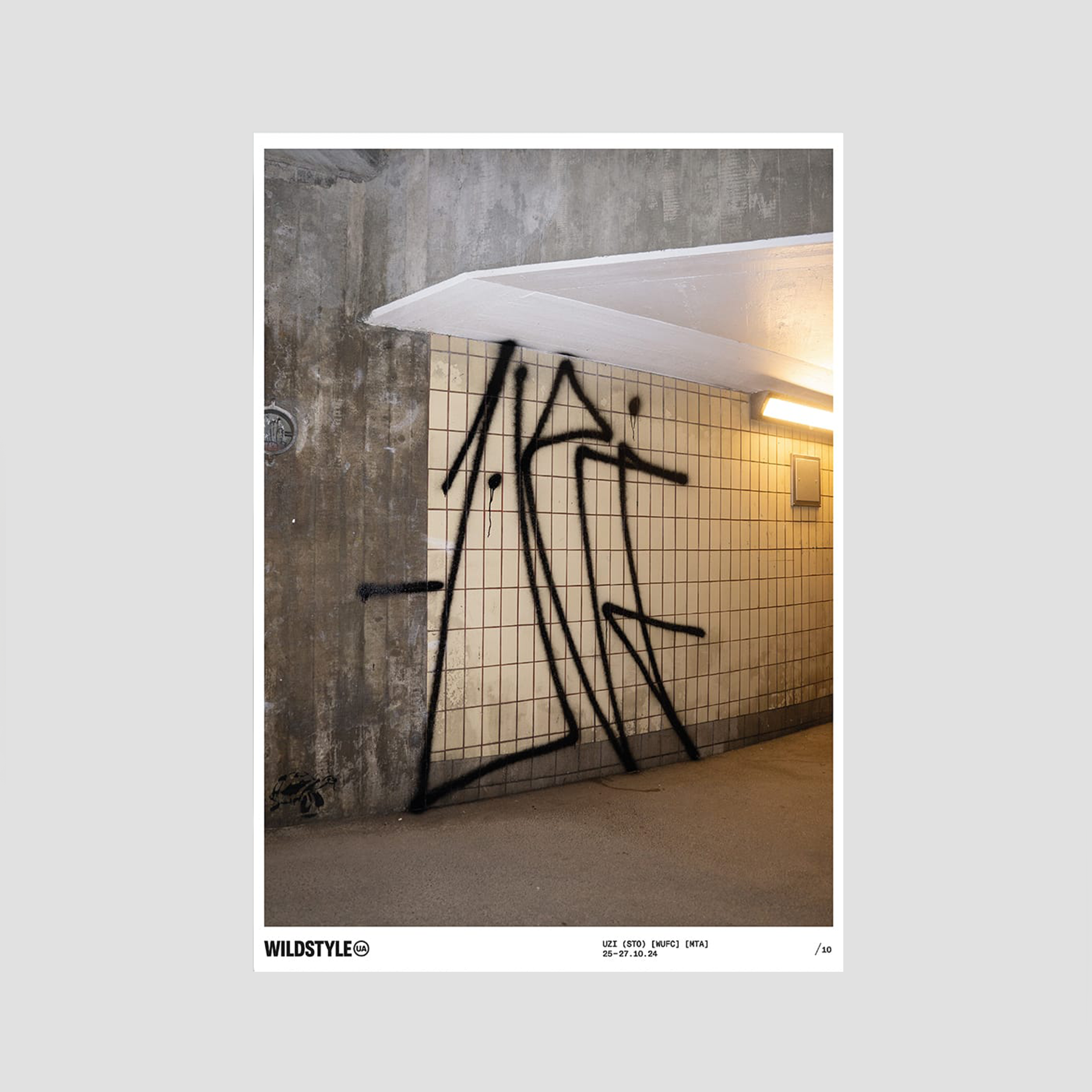 UZI - Tunnel - Poster
